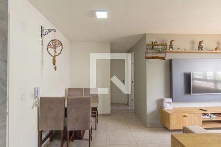 Sala de apartamento à venda com 2 quartos, 54m² em Fátima, Canoas