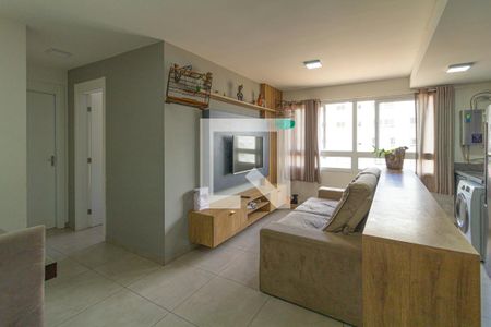 Sala de apartamento à venda com 2 quartos, 54m² em Fátima, Canoas