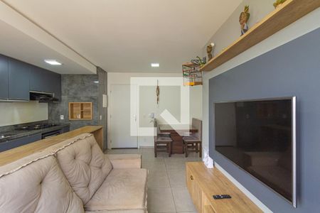 Sala de apartamento à venda com 2 quartos, 54m² em Fátima, Canoas