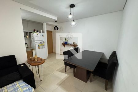 Sala de apartamento para alugar com 2 quartos, 51m² em Santa Cruz do Jose Jacques, Ribeirão Preto