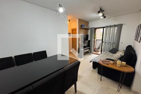 Sala de apartamento para alugar com 2 quartos, 51m² em Santa Cruz do Jose Jacques, Ribeirão Preto