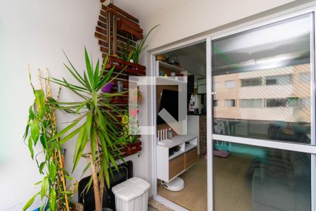 Varanda da Sala de apartamento à venda com 2 quartos, 56m² em Sapopemba, São Paulo