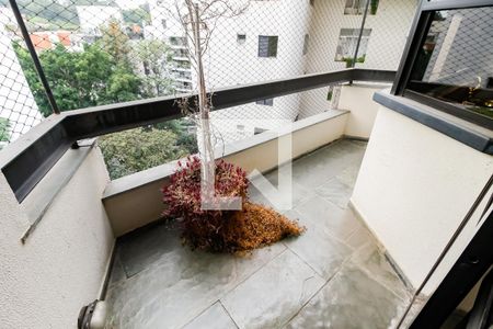 Varanda da Sala de apartamento à venda com 5 quartos, 254m² em Real Parque, São Paulo