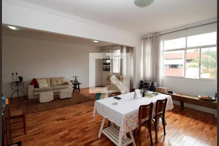 Sala de apartamento à venda com 3 quartos, 130m² em Carmo, Belo Horizonte