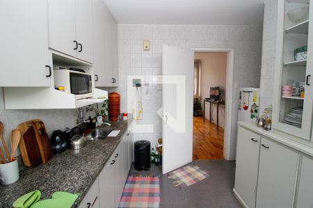 Cozinha de apartamento à venda com 3 quartos, 130m² em Carmo, Belo Horizonte