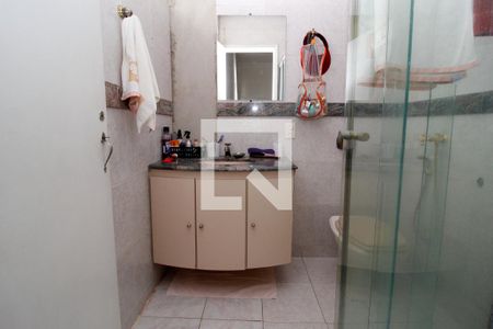 Banheiro da Suíte de apartamento à venda com 3 quartos, 130m² em Carmo, Belo Horizonte