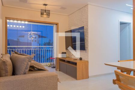 Sala de apartamento à venda com 3 quartos, 84m² em Vila Gonçalves, São Bernardo do Campo