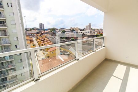 Varanda de apartamento para alugar com 2 quartos, 43m² em Vila Carmosina, São Paulo