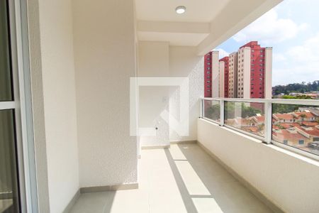 Varanda de apartamento para alugar com 2 quartos, 43m² em Vila Carmosina, São Paulo