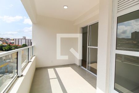 Varanda de apartamento para alugar com 2 quartos, 43m² em Vila Carmosina, São Paulo