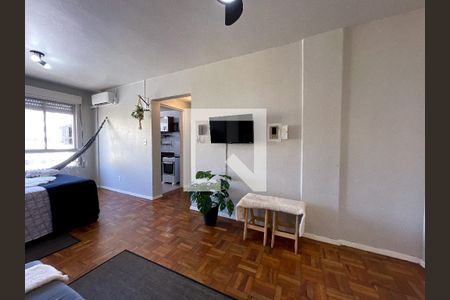 sala de apartamento para alugar com 1 quarto, 36m² em Centro, São Leopoldo