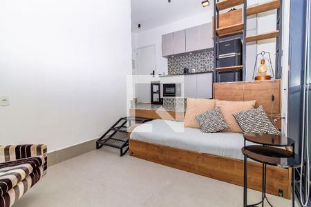 Sala / Quarto de kitnet/studio à venda com 1 quarto, 30m² em Perdizes, São Paulo