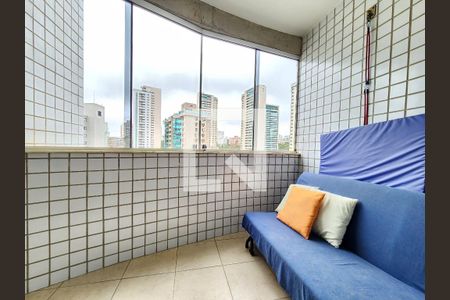 Varanda de apartamento à venda com 3 quartos, 102m² em Belvedere, Belo Horizonte