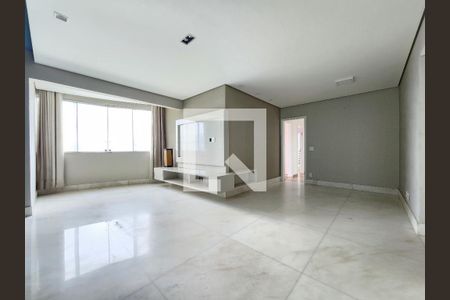 Sala de apartamento à venda com 3 quartos, 102m² em Belvedere, Belo Horizonte