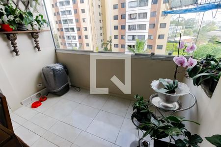 Varanda Sala de apartamento à venda com 3 quartos, 70m² em Vila Andrade, São Paulo