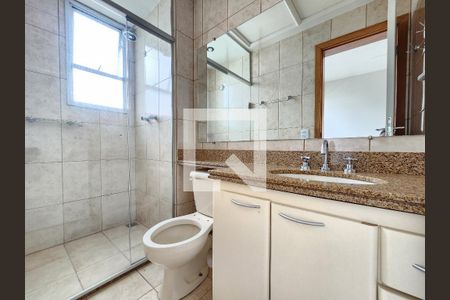 Banheiro da Suíte de apartamento à venda com 3 quartos, 102m² em Belvedere, Belo Horizonte