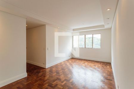 Sala de apartamento para alugar com 3 quartos, 98m² em Indianópolis, São Paulo