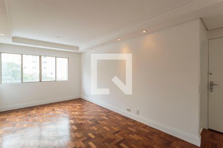 Sala de apartamento para alugar com 3 quartos, 98m² em Indianópolis, São Paulo