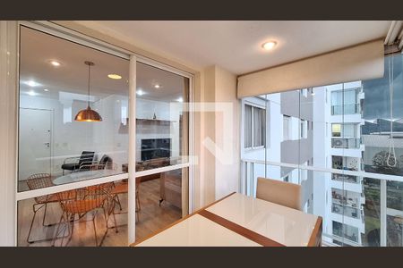 Varanda de apartamento à venda com 1 quarto, 64m² em Vila Anastácio, São Paulo