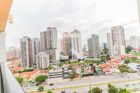 Varanda Sala de apartamento para alugar com 1 quarto, 31m² em Jardim das Acacias, São Paulo