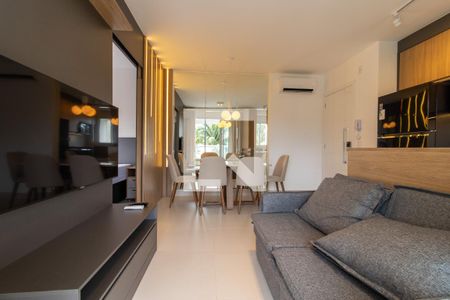 Sala de apartamento para alugar com 1 quarto, 42m² em Centro, Campinas