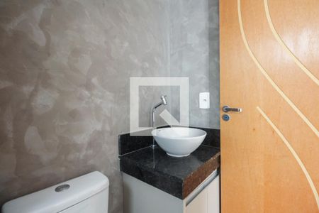 Banheiro  de kitnet/studio para alugar com 1 quarto, 30m² em Vila Gomes Cardim, São Paulo