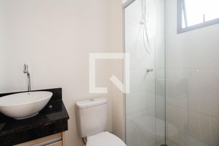 Banheiro  de kitnet/studio para alugar com 1 quarto, 30m² em Vila Gomes Cardim, São Paulo