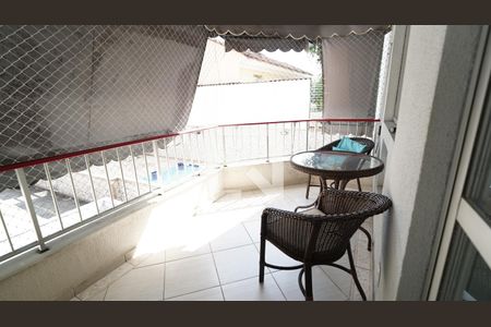 Varanda - Sala de apartamento à venda com 4 quartos, 93m² em Jacarepaguá, Rio de Janeiro