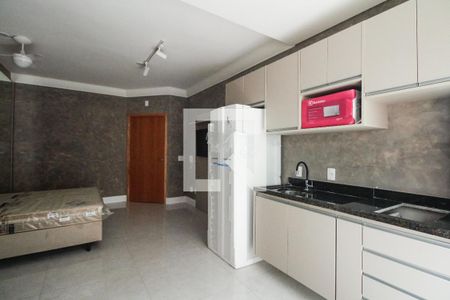 Studio - Cozinha  de kitnet/studio para alugar com 1 quarto, 32m² em Vila Gomes Cardim, São Paulo