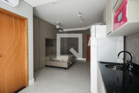 Studio - Cozinha  de kitnet/studio para alugar com 1 quarto, 32m² em Vila Gomes Cardim, São Paulo