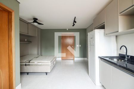 Studio - Cozinha de kitnet/studio para alugar com 1 quarto, 24m² em Vila Gomes Cardim, São Paulo