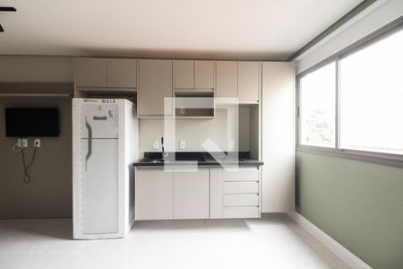 Studio - Cozinha de kitnet/studio para alugar com 1 quarto, 24m² em Vila Gomes Cardim, São Paulo