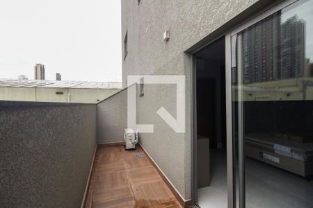 Varanda Studio de kitnet/studio para alugar com 1 quarto, 31m² em Vila Gomes Cardim, São Paulo