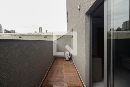 Varanda Studio de kitnet/studio para alugar com 1 quarto, 31m² em Vila Gomes Cardim, São Paulo