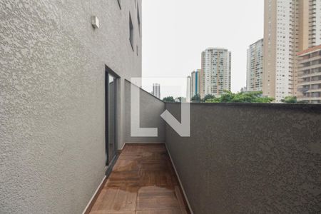 Varanda Studio de kitnet/studio para alugar com 1 quarto, 31m² em Vila Gomes Cardim, São Paulo