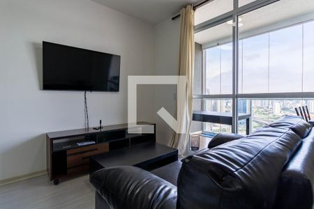 Sala de apartamento à venda com 1 quarto, 36m² em Real Parque, São Paulo