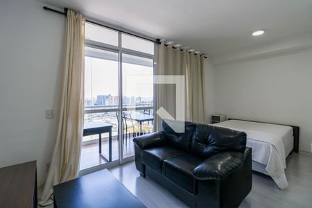 Sala de apartamento à venda com 1 quarto, 36m² em Real Parque, São Paulo