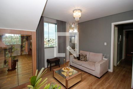 Sala de apartamento à venda com 4 quartos, 160m² em Eldorado, Contagem