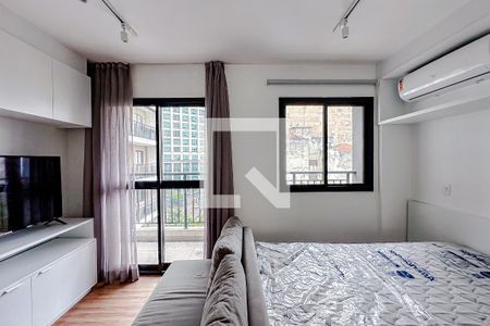 Sala/Quarto de apartamento para alugar com 1 quarto, 25m² em Liberdade, São Paulo