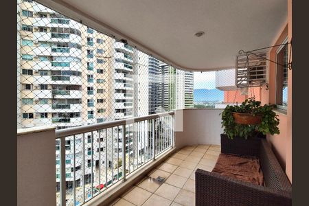 Varanda de apartamento à venda com 3 quartos, 83m² em Recreio dos Bandeirantes, Rio de Janeiro