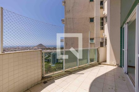 Varanda de apartamento à venda com 3 quartos, 103m² em Recreio dos Bandeirantes, Rio de Janeiro