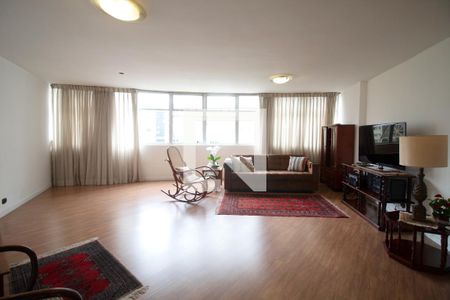 Sala de apartamento à venda com 4 quartos, 178m² em Jardim Paulistano, São Paulo