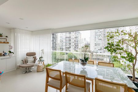 Varanda da Sala de apartamento à venda com 3 quartos, 105m² em Jardim Prainha, São Paulo