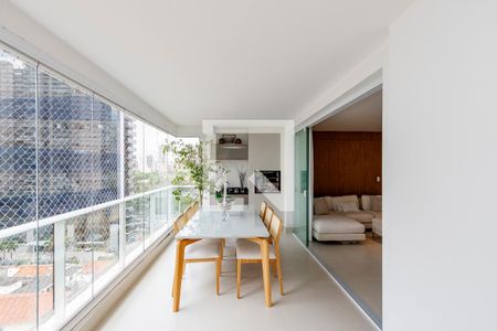 Varanda da Sala de apartamento à venda com 3 quartos, 105m² em Jardim Prainha, São Paulo