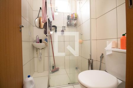 Banheiro Social de apartamento para alugar com 1 quarto, 29m² em Samambaia, Brasília