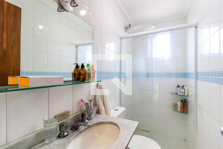 Banheiro de apartamento para alugar com 2 quartos, 54m² em Vila das Belezas, São Paulo