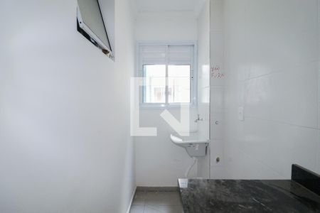 Sala/Cozinha/Área de Serviço de apartamento à venda com 1 quarto, 29m² em Vila Dom Pedro Ii, São Paulo