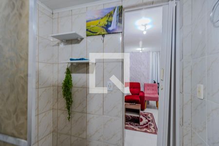 Banheiro de apartamento à venda com 1 quarto, 34m² em Centro Histórico, Porto Alegre