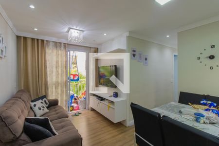 Sala de apartamento para alugar com 2 quartos, 47m² em Jardim Isis, Cotia