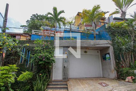 Fachada de casa de condomínio à venda com 3 quartos, 600m² em Itanhangá, Rio de Janeiro